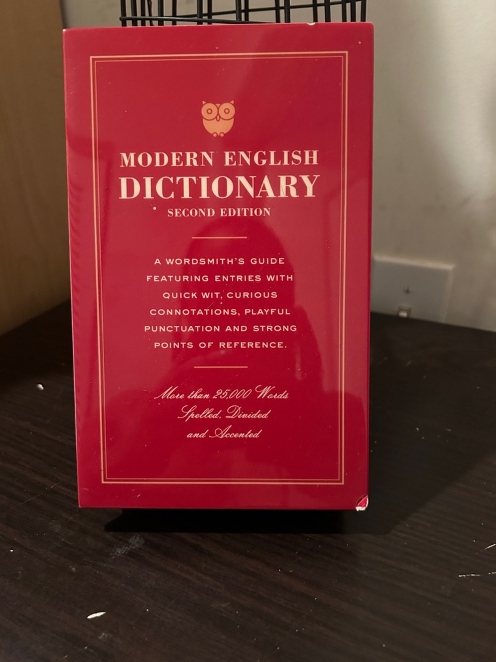 Modern English Dictionary - Red Hardcover
